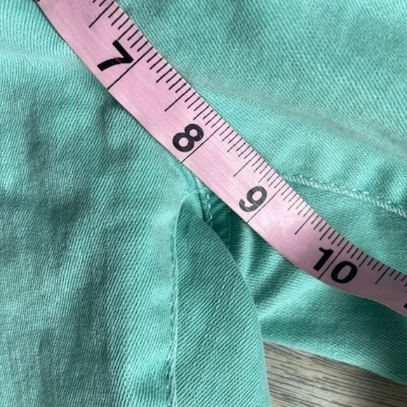 CAbi jeans size 8 aqua colored spring inspired - Picture 4 of 9